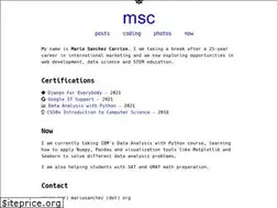 Sites similar to mariosanchez.org