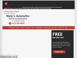 Sites similar to mariosautomotiveinc.com