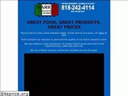 Sites similar to mariosdeli.com