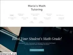 Sites similar to mariosmathtutoring.com