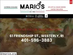 Sites similar to mariosnorthendpizza.com