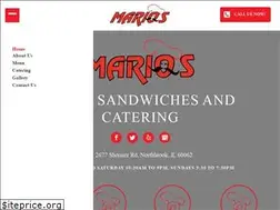Sites similar to mariospizzanorthbrook.com