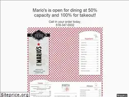 Sites similar to mariosrestaurantniskayuna.com