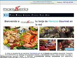 Sites similar to mariskeria.com