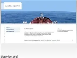 Sites similar to maritim-equity.de