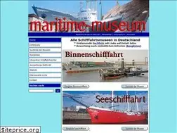 Sites similar to maritime-museum.de