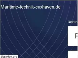 Sites similar to maritime-technik-cuxhaven.de