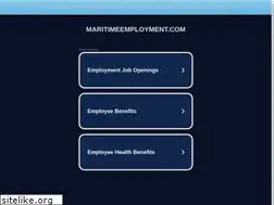 Sites similar to maritimeemployment.com