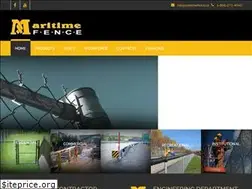Sites similar to maritimefence.com