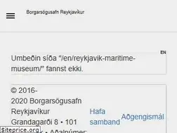 Sites similar to maritimemuseum.is