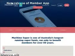 Sites similar to maritimesuper.com.au