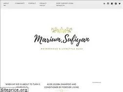 Sites similar to mariumsufiyan.com