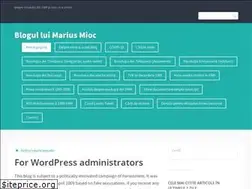 Sites similar to mariusmioc.wordpress.com