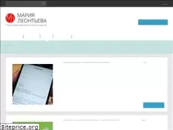 Sites similar to mariyaleontieva.com