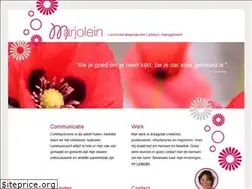 Sites similar to marjoleinvandommelen.nl