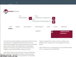 Sites similar to mark-metals.com