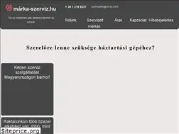 Sites similar to marka-szerviz.hu