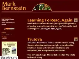 Sites similar to markbernstein.org