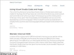 Sites similar to markbtomlinson.com