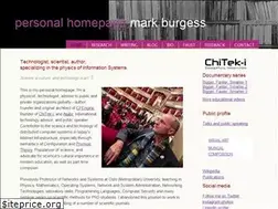 Sites similar to markburgess.org