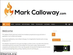 Sites similar to markcalloway.com