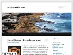 Sites similar to markcrosbie.com