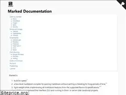 Sites similar to marked.js.org