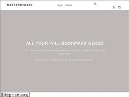 Sites similar to markedbymary.com