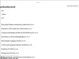 Sites similar to markentier.tech