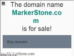 Sites similar to markerstone.com