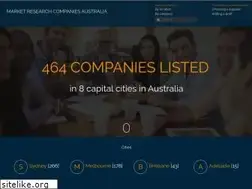 Sites similar to market-research-companies.com.au