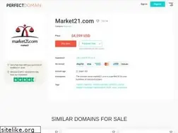 Sites similar to market21.com