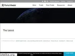 Sites similar to marketaxess.com