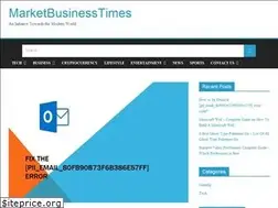Sites similar to marketbusinesstimes.com