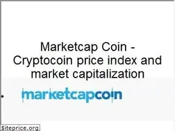 Sites similar to marketcapcoin.com