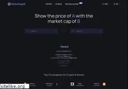 marketcapof.com