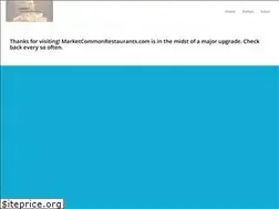 Sites similar to marketcommonrestaurants.com