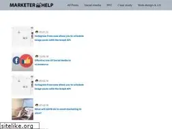 Sites similar to marketerhelp.com