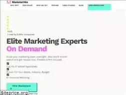 Sites similar to marketerhire.com