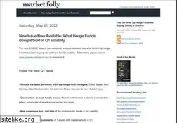 Sites similar to marketfolly.com