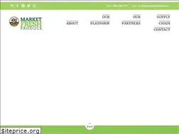 Sites similar to marketfreshproduce.net