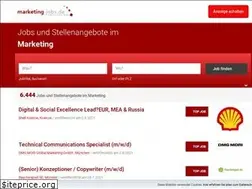 Sites similar to marketing-jobs.de