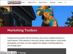 Sites similar to marketing-toolbox.davidson.edu