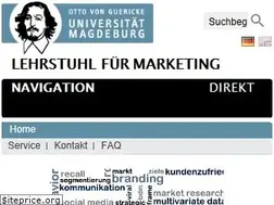 Sites similar to marketing.ovgu.de