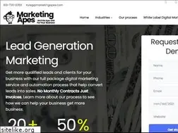 Sites similar to marketingapes.com