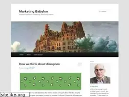 Sites similar to marketingbabylon.com