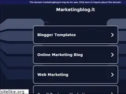 Sites similar to marketingblog.it