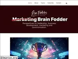Sites similar to marketingbrainfodder.com