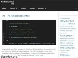 Sites similar to marketingcloud.info