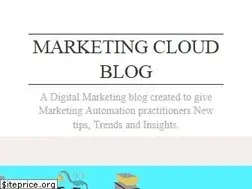 Sites similar to marketingcloudblog.com